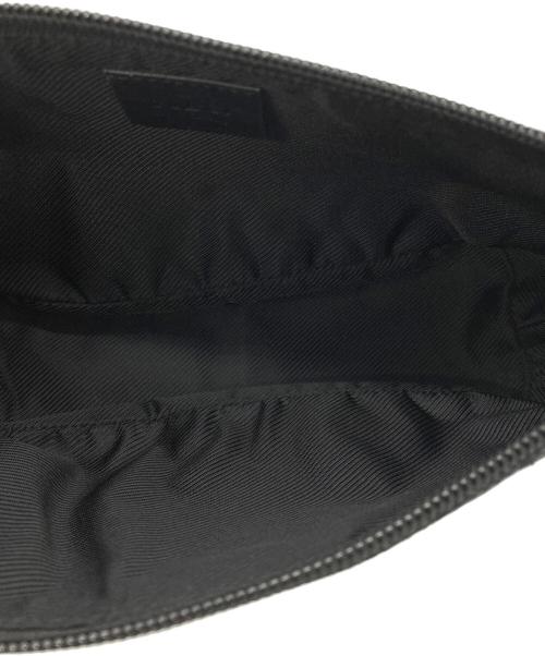 GUCCI（グッチ）GUCCI (グッチ) GG キャンバスアクセサリー ポーチ ブラックの古着・服飾アイテム