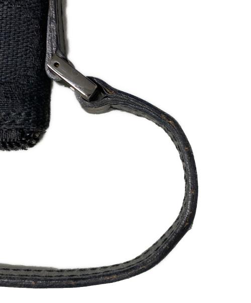 GUCCI（グッチ）GUCCI (グッチ) GG キャンバスアクセサリー ポーチ ブラックの古着・服飾アイテム