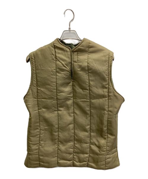 USED（ユーズド）USED (ユーズド) ライナーベスト カーキ サイズ:不明の古着・服飾アイテム