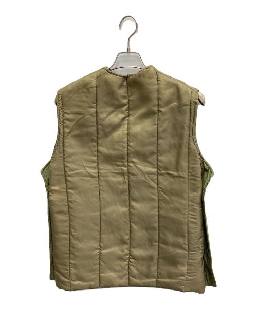USED（ユーズド）USED (ユーズド) ライナーベスト カーキ サイズ:不明の古着・服飾アイテム