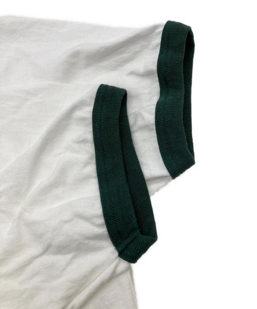 POLAR（ポーラー）POLAR (ポーラー) リンガーTシャツ ホワイト サイズ:Lの古着・服飾アイテム