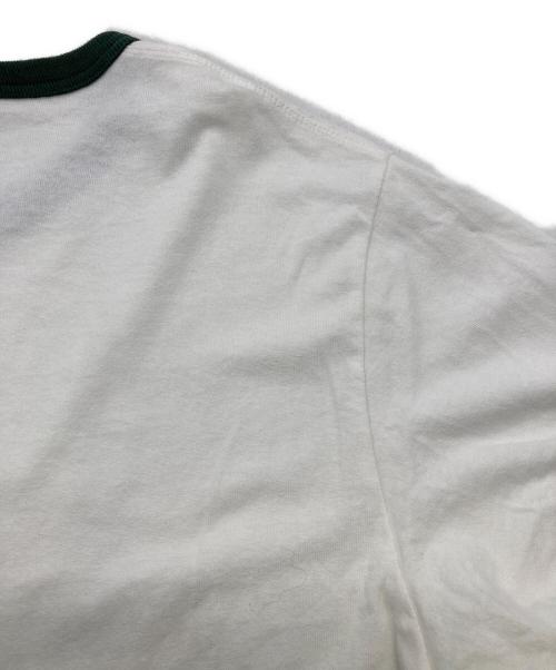 POLAR（ポーラー）POLAR (ポーラー) リンガーTシャツ ホワイト サイズ:Lの古着・服飾アイテム