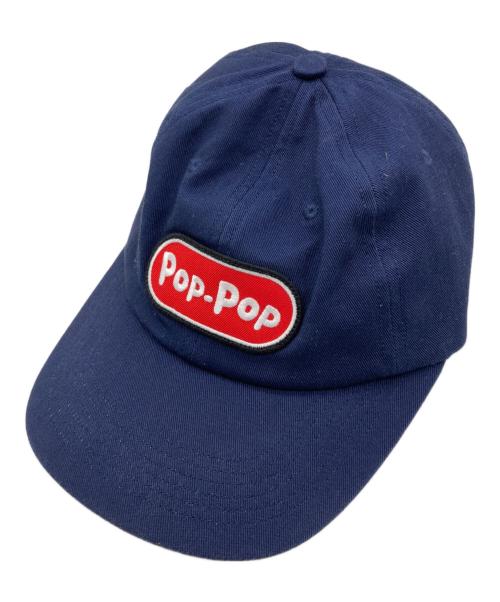 POP TRADING COMPANY（ポップトレーディングカンパニー）POP TRADING COMPANY (ポップトレーディングカンパニー) キャップ ネイビー サイズ:FREEの古着・服飾アイテム