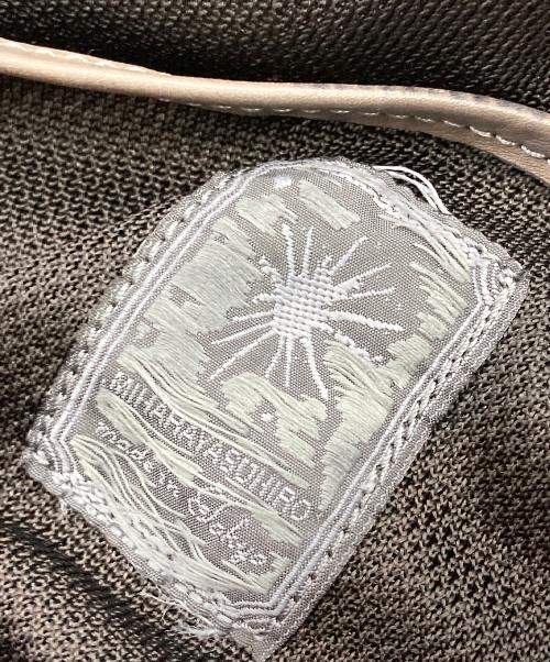 MIHARA YASUHIRO（ミハラヤスヒロ）MIHARA YASUHIRO (ミハラヤスヒロ) アーカイブ マフラードッキングメッセンジャーバッグ ブラウンの古着・服飾アイテム