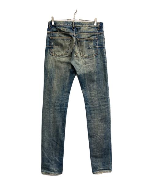 DIOR HOMME（ディオール オム）Dior Homme (ディオール オム) ダメージ加工スリムジーンズ 07SS・エディ期 ファインドアゲイン インディゴ サイズ:31の古着・服飾アイテム