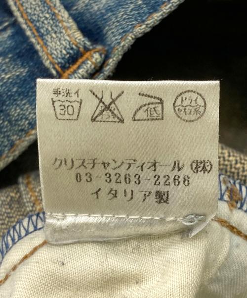 DIOR HOMME（ディオール オム）Dior Homme (ディオール オム) ダメージ加工スリムジーンズ 07SS・エディ期 ファインドアゲイン インディゴ サイズ:31の古着・服飾アイテム