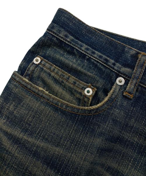DIOR HOMME（ディオール オム）Dior Homme (ディオール オム) ダメージ加工スリムジーンズ 07SS・エディ期 ファインドアゲイン インディゴ サイズ:31の古着・服飾アイテム
