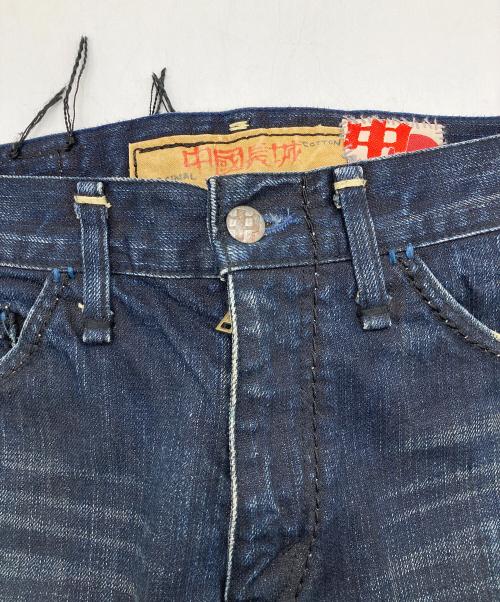 THE GREAT CHINA WALL（ザグレイトチャイナウォール）THE GREAT CHINA WALL (ザグレイトチャイナウォール) スタッズフレアデニムパンツ インディゴ サイズ:32/34の古着・服飾アイテム