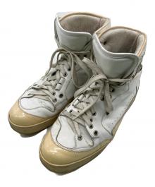 KRIS VAN ASSCHE（クリス ヴァン アッシュ）の古着「アーカイブ ハイカットスニーカー」｜ホワイト