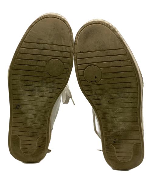 KRIS VAN ASSCHE（クリス ヴァン アッシュ）KRIS VAN ASSCHE (クリス ヴァン アッシュ) アーカイブ ハイカットスニーカー ホワイト サイズ:42の古着・服飾アイテム