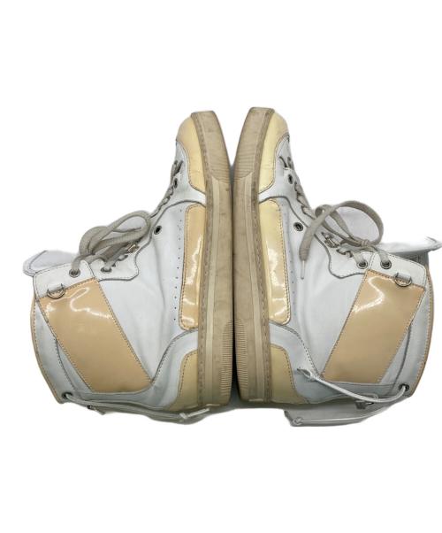 KRIS VAN ASSCHE（クリス ヴァン アッシュ）KRIS VAN ASSCHE (クリス ヴァン アッシュ) アーカイブ ハイカットスニーカー ホワイト サイズ:42の古着・服飾アイテム