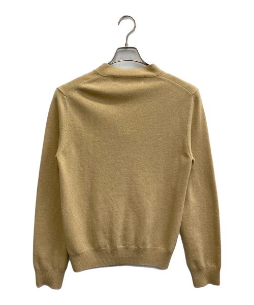 PLAY COMME des GARCONS（プレイコムデギャルソン）PLAY COMME des GARCONS (プレイコムデギャルソン) ウールニットカーディガン ベージュ サイズ:Sの古着・服飾アイテム