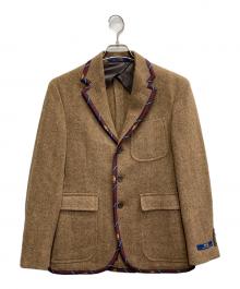 POLO RALPH LAUREN（ポロ・ラルフローレン）の古着「ウールテーラードジャケット」｜ブラウン
