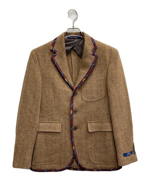 POLO RALPH LAUREN（ポロ・ラルフローレン）POLO RALPH LAUREN (ポロ・ラルフローレン) ウールテーラードジャケット ブラウン サイズ:36Sの古着・服飾アイテム