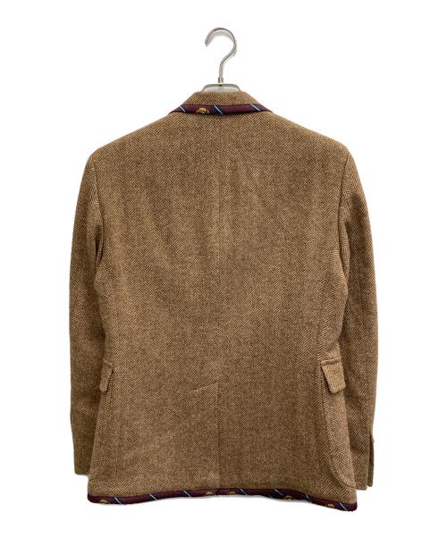 POLO RALPH LAUREN（ポロ・ラルフローレン）POLO RALPH LAUREN (ポロ・ラルフローレン) ウールテーラードジャケット ブラウン サイズ:36Sの古着・服飾アイテム