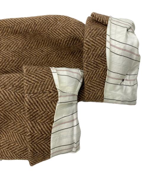 POLO RALPH LAUREN（ポロ・ラルフローレン）POLO RALPH LAUREN (ポロ・ラルフローレン) ウールテーラードジャケット ブラウン サイズ:36Sの古着・服飾アイテム