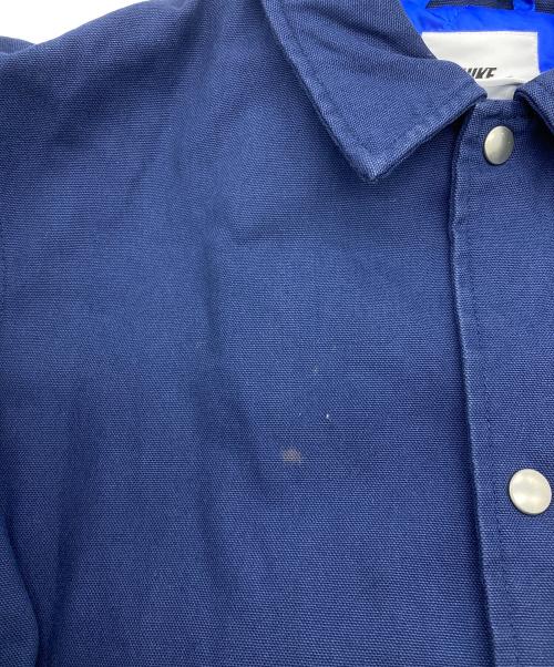 NIKE（ナイキ）NIKE (ナイキ) TREND WC 1 MIDNIGHT コーチジャケット ネイビー サイズ:XLの古着・服飾アイテム