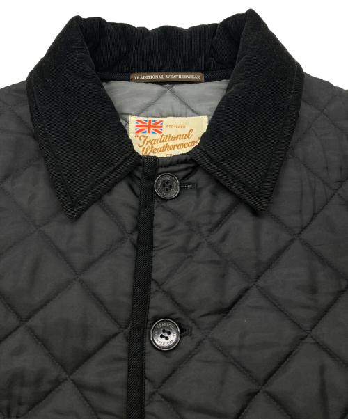 Traditional Weatherwear（トラディショナルウェザーウェア）Traditional Weatherwear (トラディショナルウェザーウェア) キルティングジャケット ブラック サイズ:38の古着・服飾アイテム