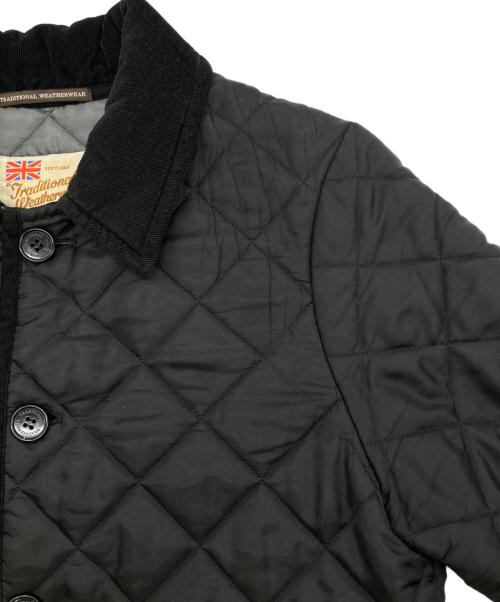 Traditional Weatherwear（トラディショナルウェザーウェア）Traditional Weatherwear (トラディショナルウェザーウェア) キルティングジャケット ブラック サイズ:38の古着・服飾アイテム