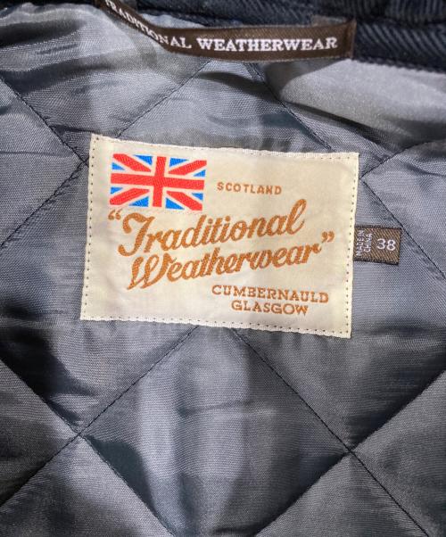 Traditional Weatherwear（トラディショナルウェザーウェア）Traditional Weatherwear (トラディショナルウェザーウェア) キルティングジャケット ブラック サイズ:38の古着・服飾アイテム
