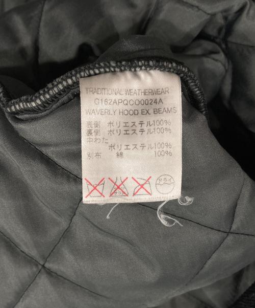 Traditional Weatherwear（トラディショナルウェザーウェア）Traditional Weatherwear (トラディショナルウェザーウェア) キルティングジャケット ブラック サイズ:38の古着・服飾アイテム