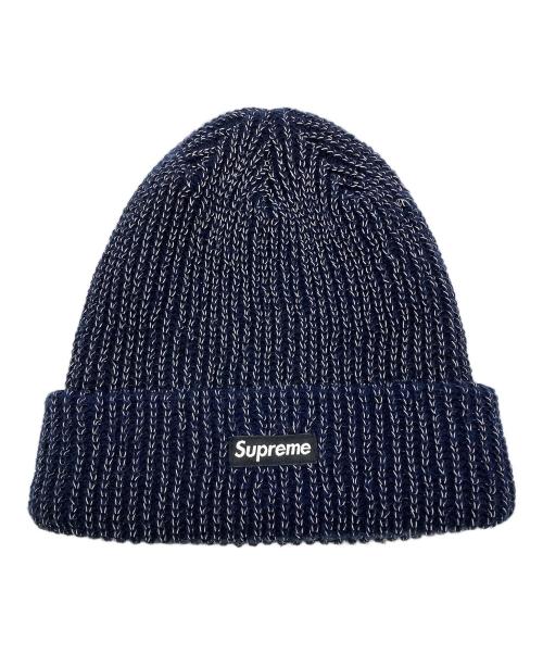 SUPREME（シュプリーム）Supreme (シュプリーム) Loose Gauge beanie ネイビーの古着・服飾アイテム