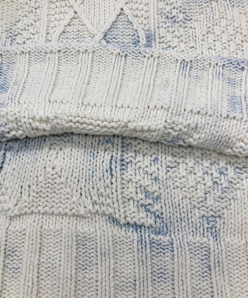 POLO RALPH LAUREN（ポロ・ラルフローレン）POLO RALPH LAUREN (ポロ・ラルフローレン) ケーブルニット ホワイト サイズ:Mの古着・服飾アイテム