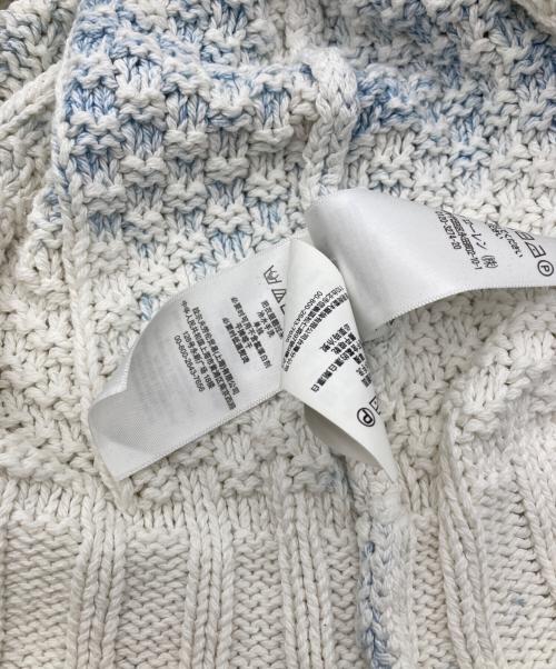 POLO RALPH LAUREN（ポロ・ラルフローレン）POLO RALPH LAUREN (ポロ・ラルフローレン) ケーブルニット ホワイト サイズ:Mの古着・服飾アイテム