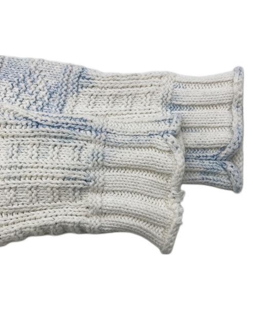 POLO RALPH LAUREN（ポロ・ラルフローレン）POLO RALPH LAUREN (ポロ・ラルフローレン) ケーブルニット ホワイト サイズ:Mの古着・服飾アイテム