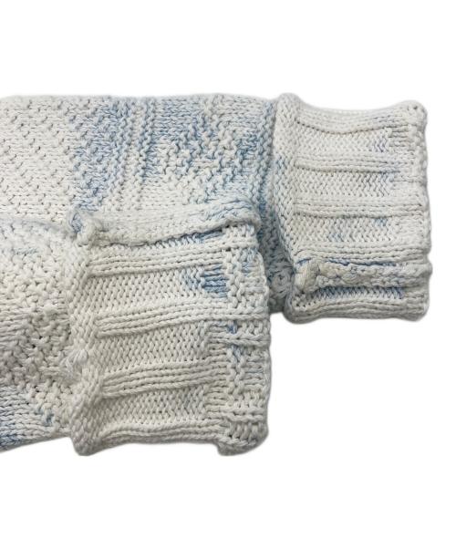 POLO RALPH LAUREN（ポロ・ラルフローレン）POLO RALPH LAUREN (ポロ・ラルフローレン) ケーブルニット ホワイト サイズ:Mの古着・服飾アイテム