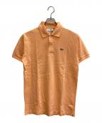CHEMISE LACOSTEシュミーズ ラコステ）の古着「ポロシャツ」｜オレンジ