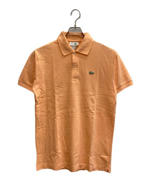 CHEMISE LACOSTE（シュミーズ ラコステ）CHEMISE LACOSTE (シュミーズ ラコステ) ポロシャツ オレンジ サイズ:Lの古着・服飾アイテム