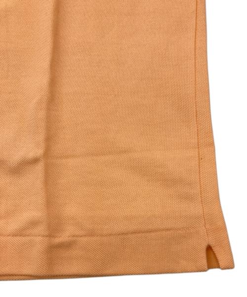 CHEMISE LACOSTE（シュミーズ ラコステ）CHEMISE LACOSTE (シュミーズ ラコステ) ポロシャツ オレンジ サイズ:Lの古着・服飾アイテム