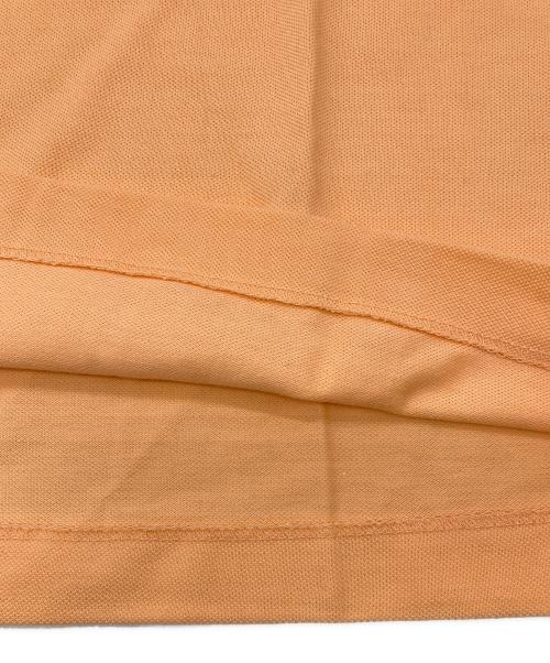CHEMISE LACOSTE（シュミーズ ラコステ）CHEMISE LACOSTE (シュミーズ ラコステ) ポロシャツ オレンジ サイズ:Lの古着・服飾アイテム