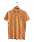 CHEMISE LACOSTE（シュミーズ ラコステ）の古着「ポロシャツ」｜オレンジ