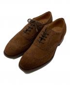 CHURCH'Sチャーチ）の古着「CHETWYND/ウィングチップスエードシューズ/旧チャーチ3都市」｜ブラウン