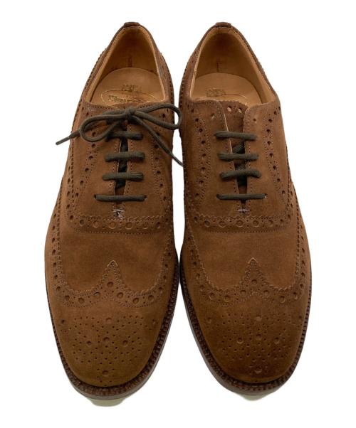 CHURCH'S（チャーチ）CHURCH'S (チャーチ) CHETWYND/ウィングチップスエードシューズ/旧チャーチ3都市 ブラウン サイズ:65Fの古着・服飾アイテム