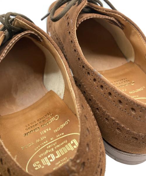 CHURCH'S（チャーチ）CHURCH'S (チャーチ) CHETWYND/ウィングチップスエードシューズ/旧チャーチ3都市 ブラウン サイズ:65Fの古着・服飾アイテム