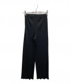 PLEATS PLEASEプリーツプリーズ）の古着「プリーツパンツ」｜ブラック