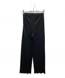 PLEATS PLEASE（プリーツプリーズ）の古着「プリーツパンツ」｜ブラック