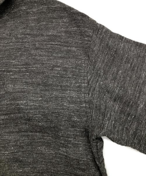 nestrobe confect（ネストローブ コンフェクト）nestrobe confect (ネストローブ コンフェクト) リネンウールブレンドジャケット グレー サイズ:Lの古着・服飾アイテム