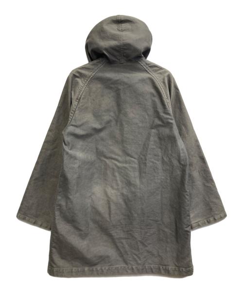 nestrobe confect（ネストローブ コンフェクト）nestrobe confect (ネストローブ コンフェクト) サルファーダイモールスキンフーデッドコート グレー サイズ:XLの古着・服飾アイテム