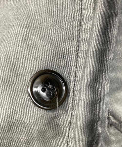 nestrobe confect（ネストローブ コンフェクト）nestrobe confect (ネストローブ コンフェクト) サルファーダイモールスキンフーデッドコート グレー サイズ:XLの古着・服飾アイテム