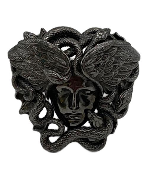 VERSACE（ヴェルサーチェ）VERSACE (ヴェルサーチェ) メデューサ リング サイズ:１８号の古着・服飾アイテム