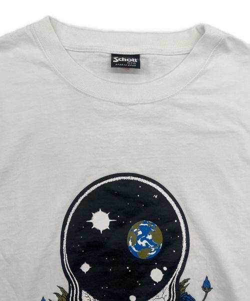 Schott（ショット）Schott (ショット) GRATEFUL DEAD (グレイトフル・デッド) プリントTシャツ ホワイト サイズ:XLの古着・服飾アイテム