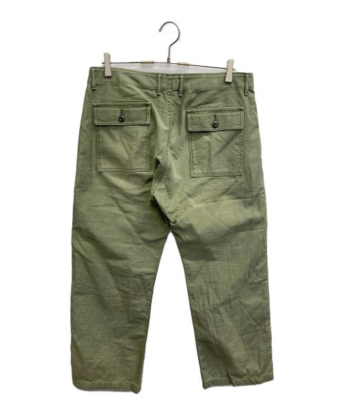 JAPAN BLUE JEANS（ジャパンブルージーンズ）JAPAN BLUE JEANS (ジャパンブルージーンズ) ベイカーパンツ オリーブ サイズ:不明の古着・服飾アイテム