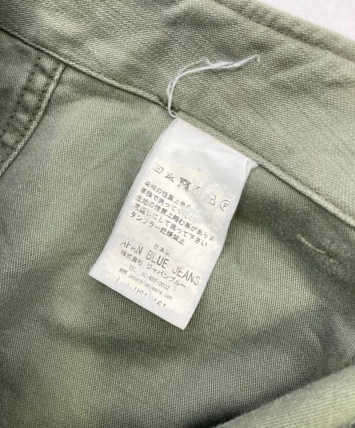JAPAN BLUE JEANS（ジャパンブルージーンズ）JAPAN BLUE JEANS (ジャパンブルージーンズ) ベイカーパンツ オリーブ サイズ:不明の古着・服飾アイテム