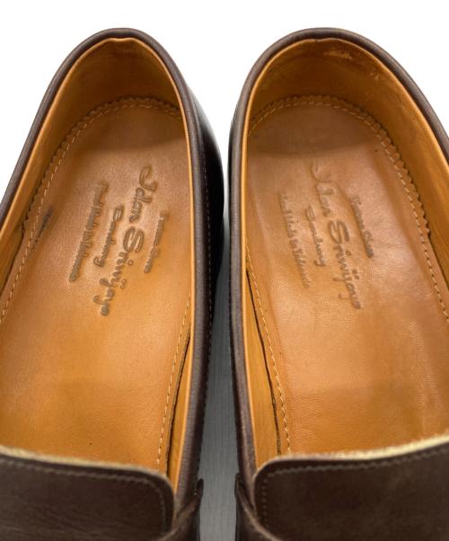 Jalan Sriwijaya（ジャランスリウァヤ）Jalan Sriwijaya (ジャランスリウァヤ) Garuda コインローファー ブラウン サイズ:7 1/2の古着・服飾アイテム