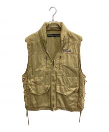 BACK CHANNEL（バックチャンネル）の古着「ミリタリーベスト」｜ベージュ