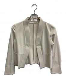 kay me（ケイミー）の古着「スマートストレッチ ボレロ丈ジャケット」｜ベージュ